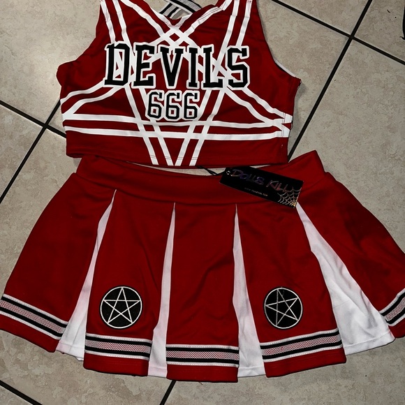 Dolls Kill Cheerleader Costume - Picture 1 of 6